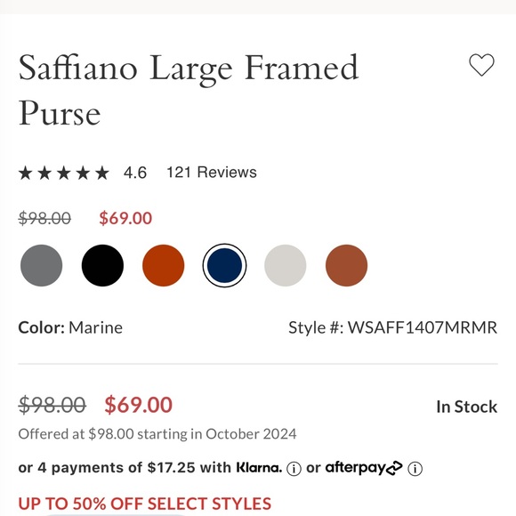 Dooney & Bourke Black and Blue Leather Wristlets - Picture 11 of 12